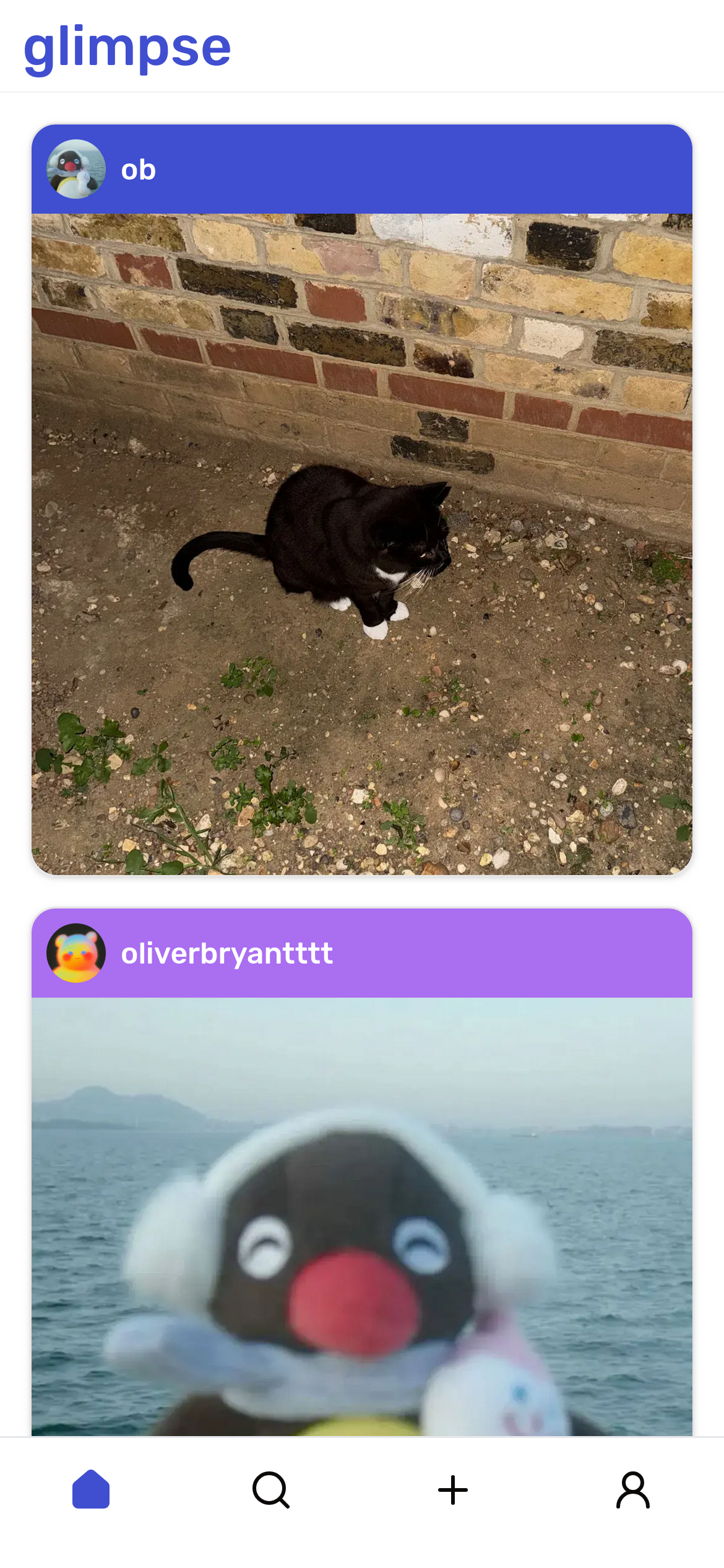 Feed view